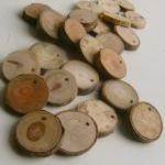 75 Top Drilled Branch Slices 2 To 3 Inch